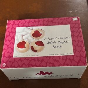 Vintage Heart Globe Lights